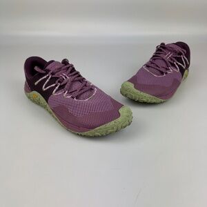 Merrell Womens Size 10 Trail Glove 7 Hiking Running Shoes Purple Vibram Soles